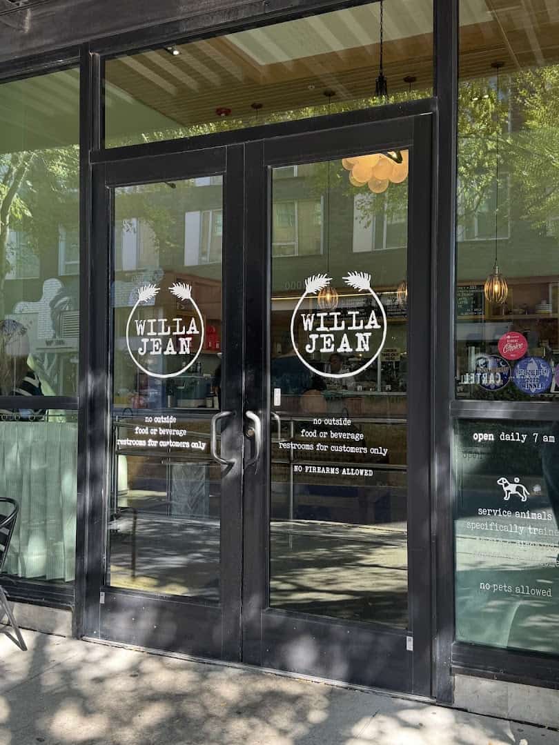 Willa Jean storefront sign in New Orleans, Louisiana