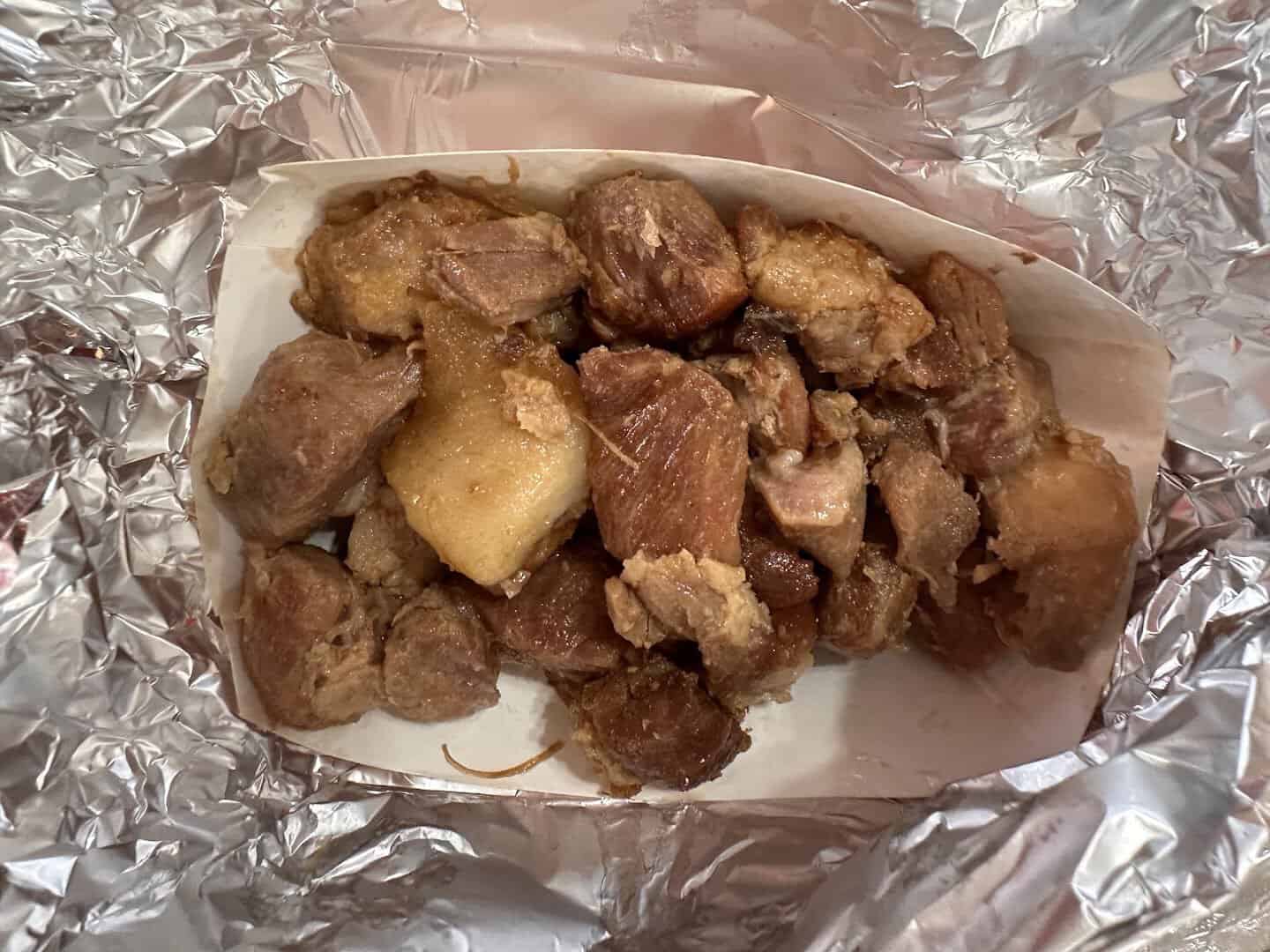 Barbacoa de cabeza at Vera's Backyard Bar-B-Que in Brownsville
