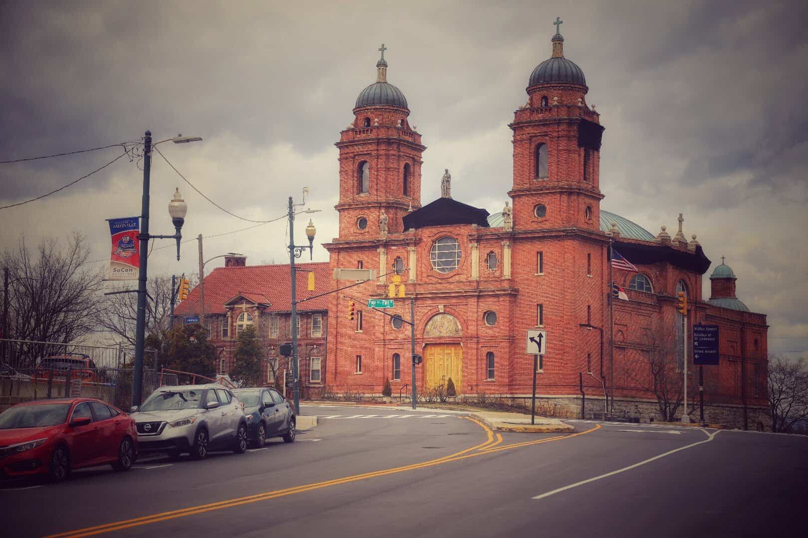 Basilica of St. Lawrence in downtown Asheville, North Carolina