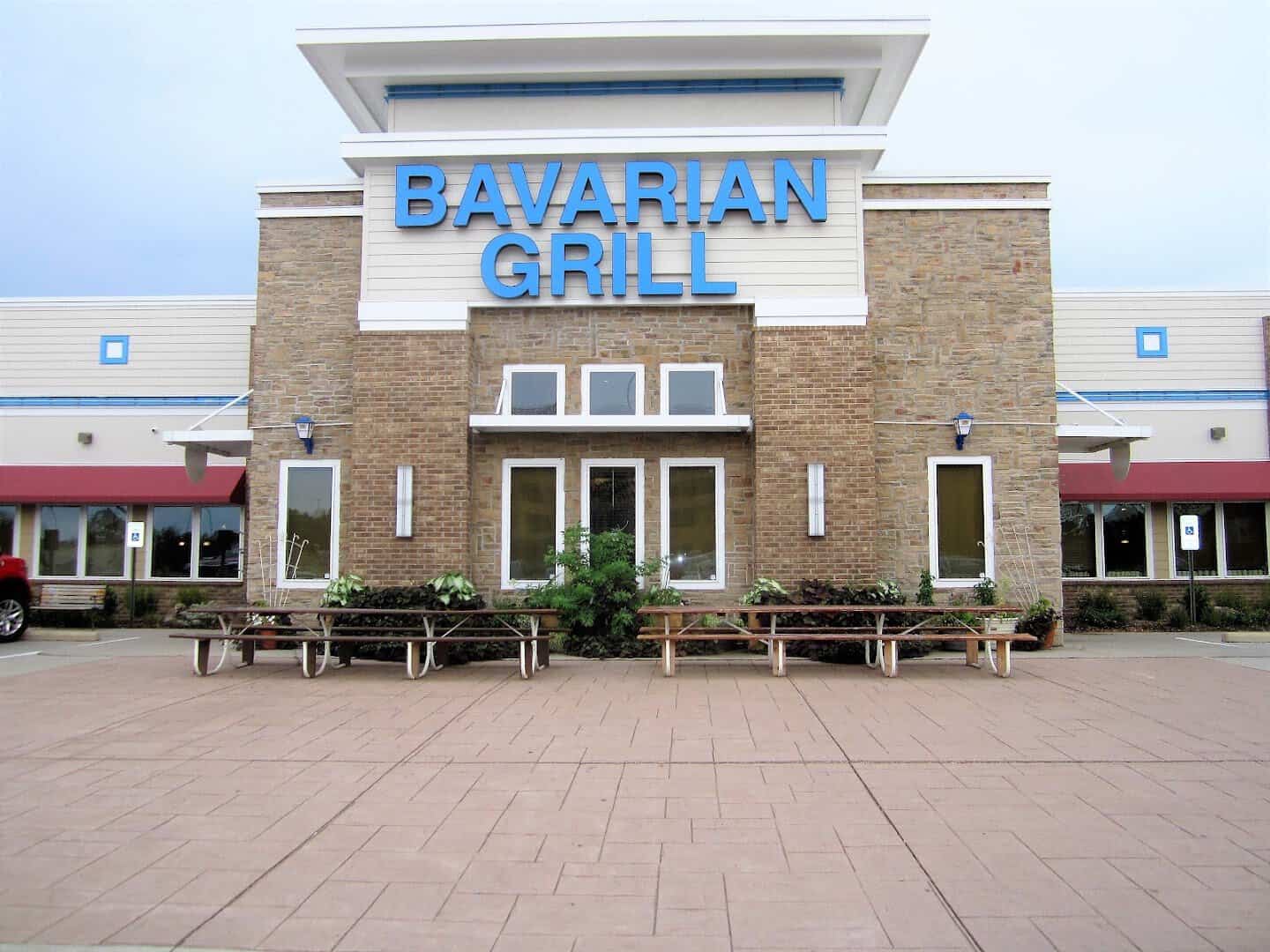Exterior of Bavarian Grill German restaurant in Plano Texas