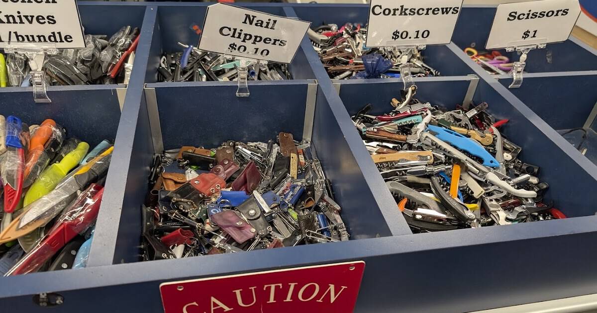 This Unusual Texas Store Is Packed With Treasures Confiscated at Airport Security