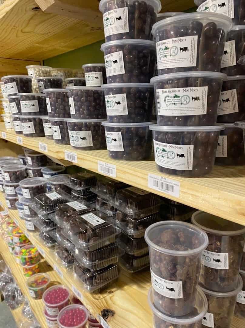Bulk homemade goods and treats at Veal Station Amish Market