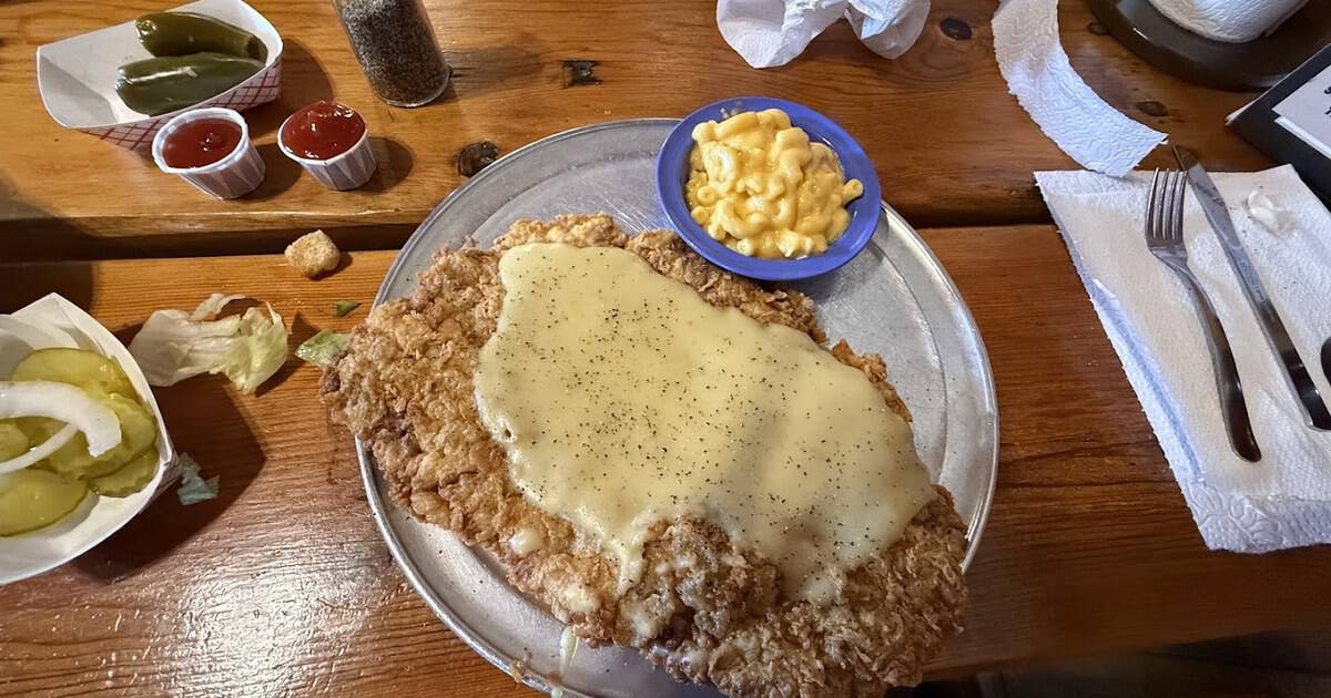 This Old-School Texas Cafe Serves a Chicken Fried Steak the Size of a Saddle Blanket