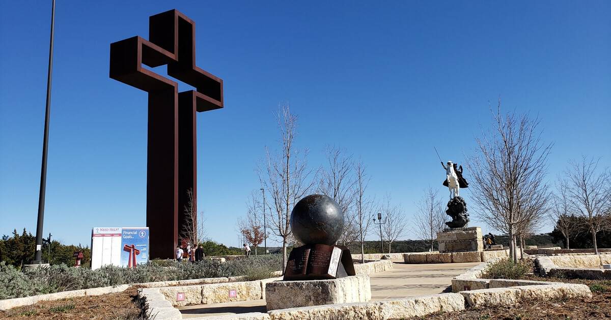 This Hilltop Texas Sculpture Garden Feels Like a Piece of the Holy Land