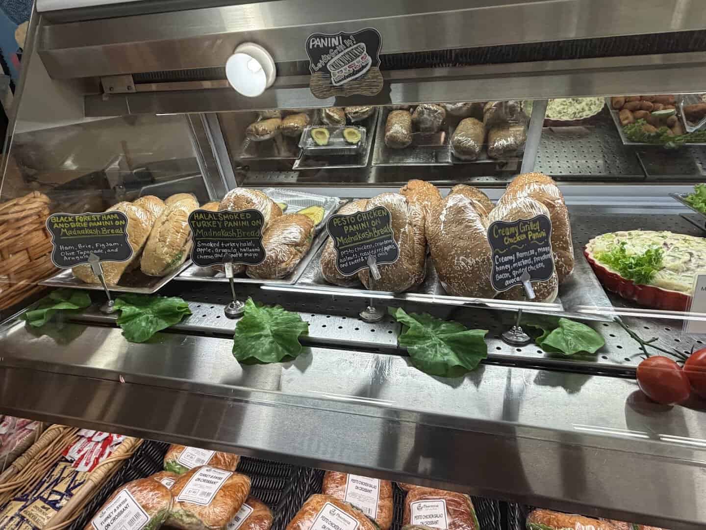 Fresh baked breads and loaves at the Phoenicia Specialty Foods bakery in Houston