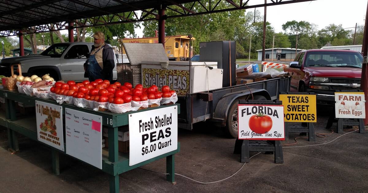 This Charming East Texas Farmers Market Feels Fresh From the Farm