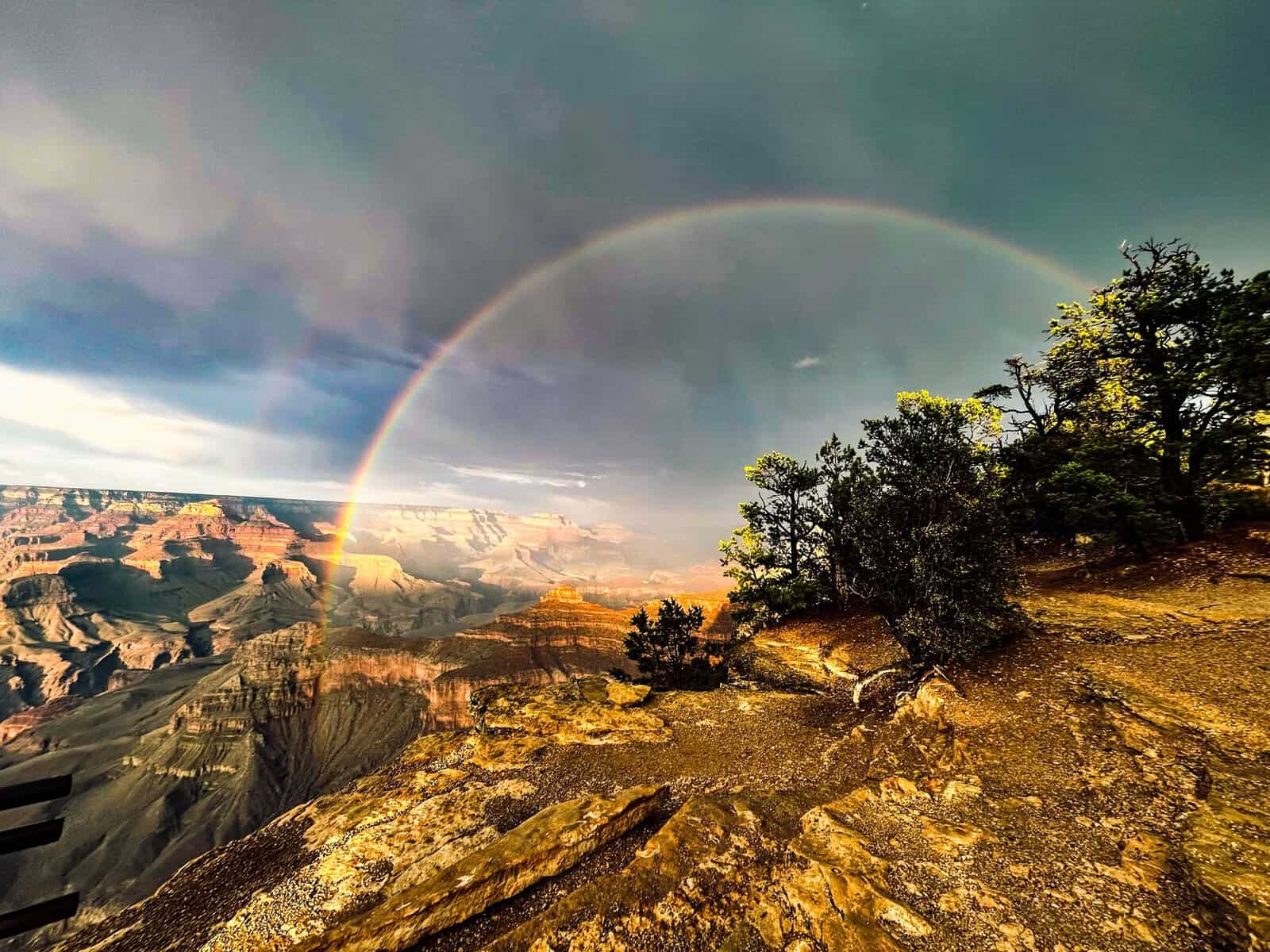 Grand Canyon vista at sunrise, Arizona