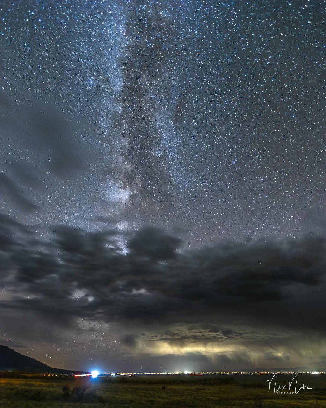 The Milky Way over the dunes at Great Sand Dunes National Park, Colorado