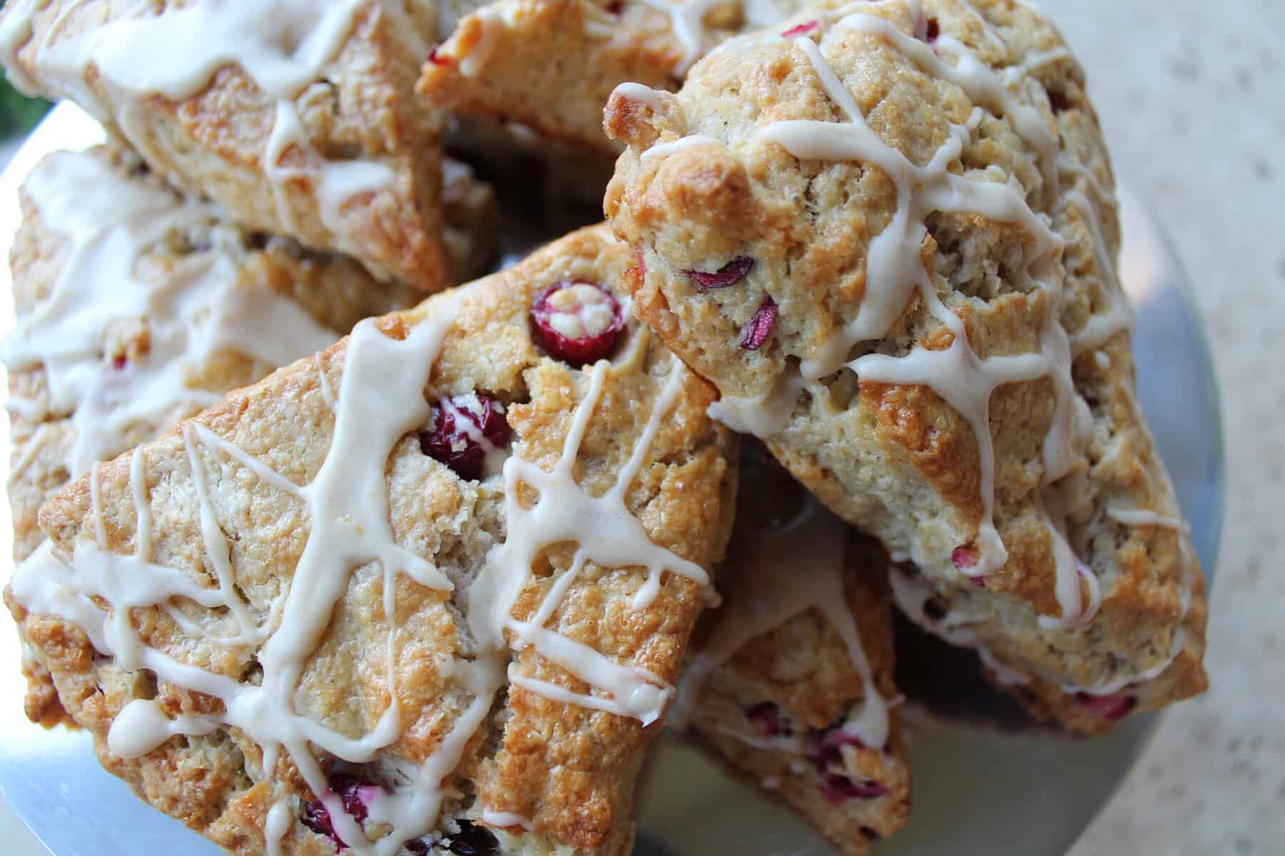Cranberry scones at High's Cafe and Store in Comfort, Texas