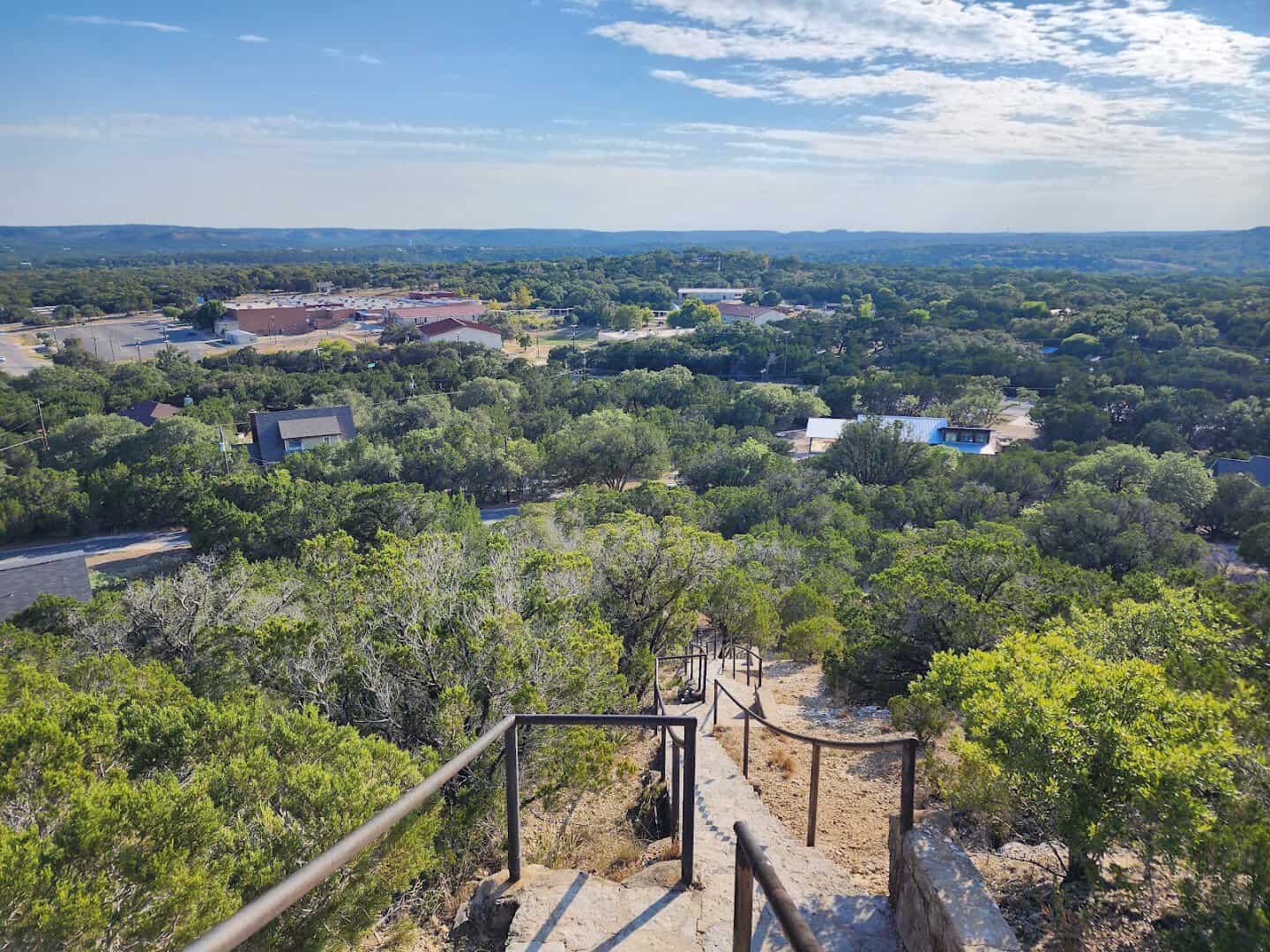Hill Country overlook from Old Baldy Park in Wimberley
