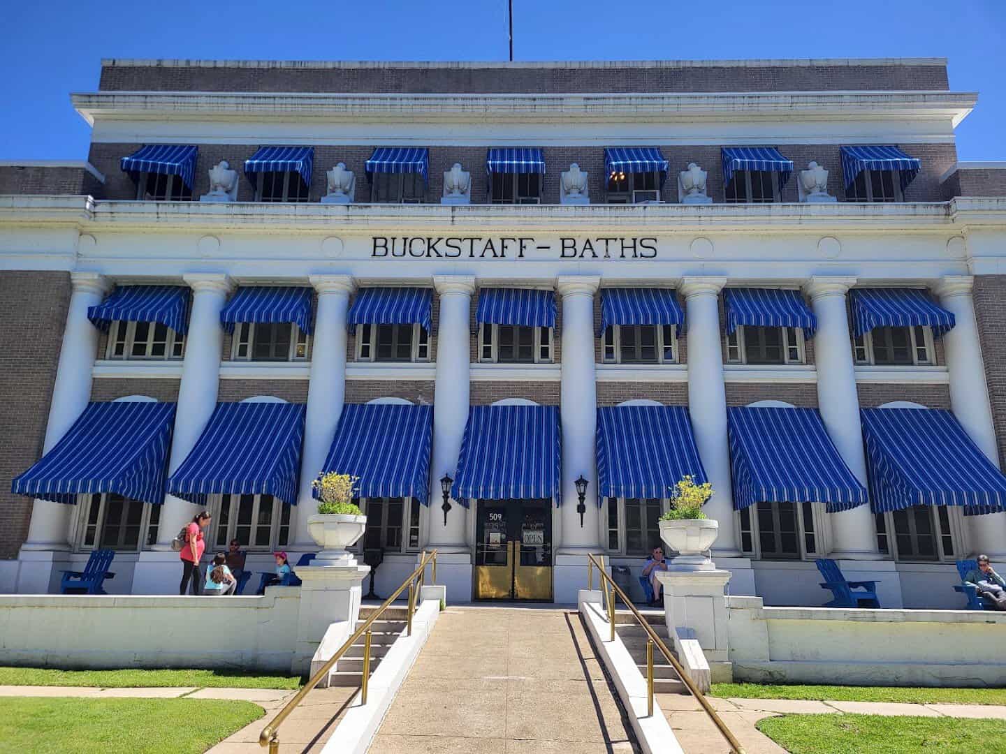Historic Buckstaff Baths on Bathhouse Row at Hot Springs National Park, Arkansas