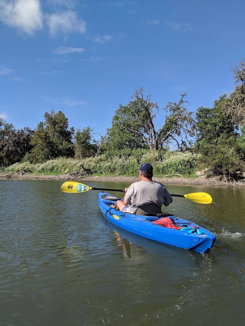 Kayaking on Boerne City Lake, Boerne, Texas