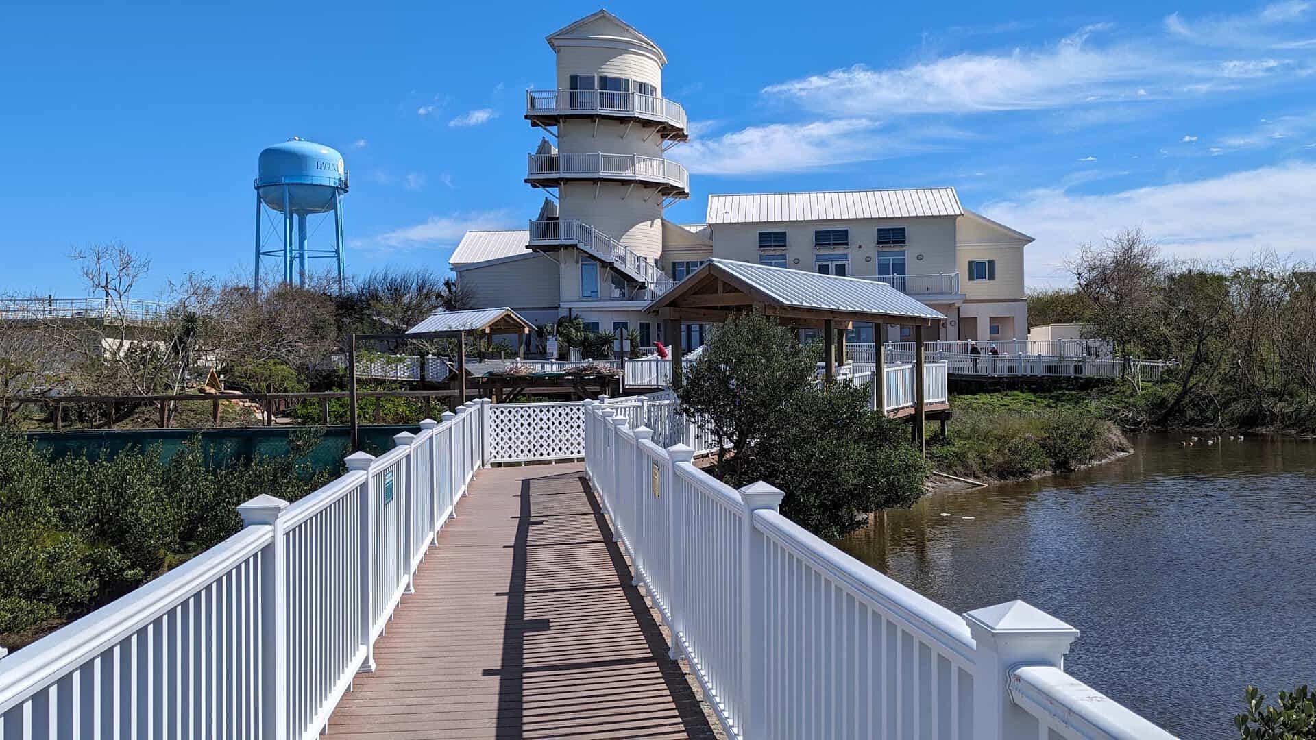 Boardwalk over the Laguna Madre at the South Padre Island Birding and Nature Center