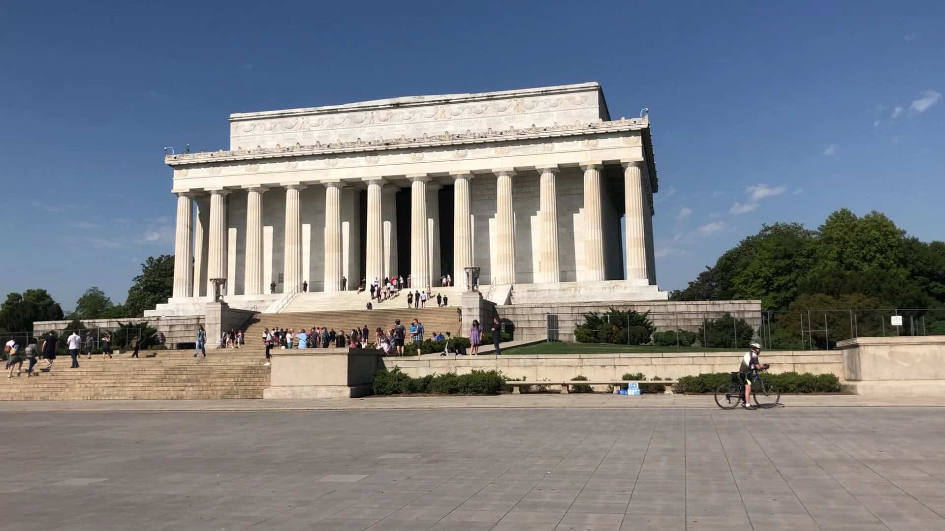 The Lincoln Memorial on the National Mall, Washington, D.C.
