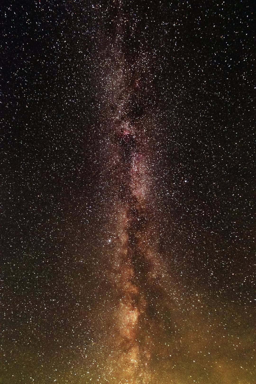 The Milky Way glowing over Cherry Springs State Park, Coudersport, Pennsylvania