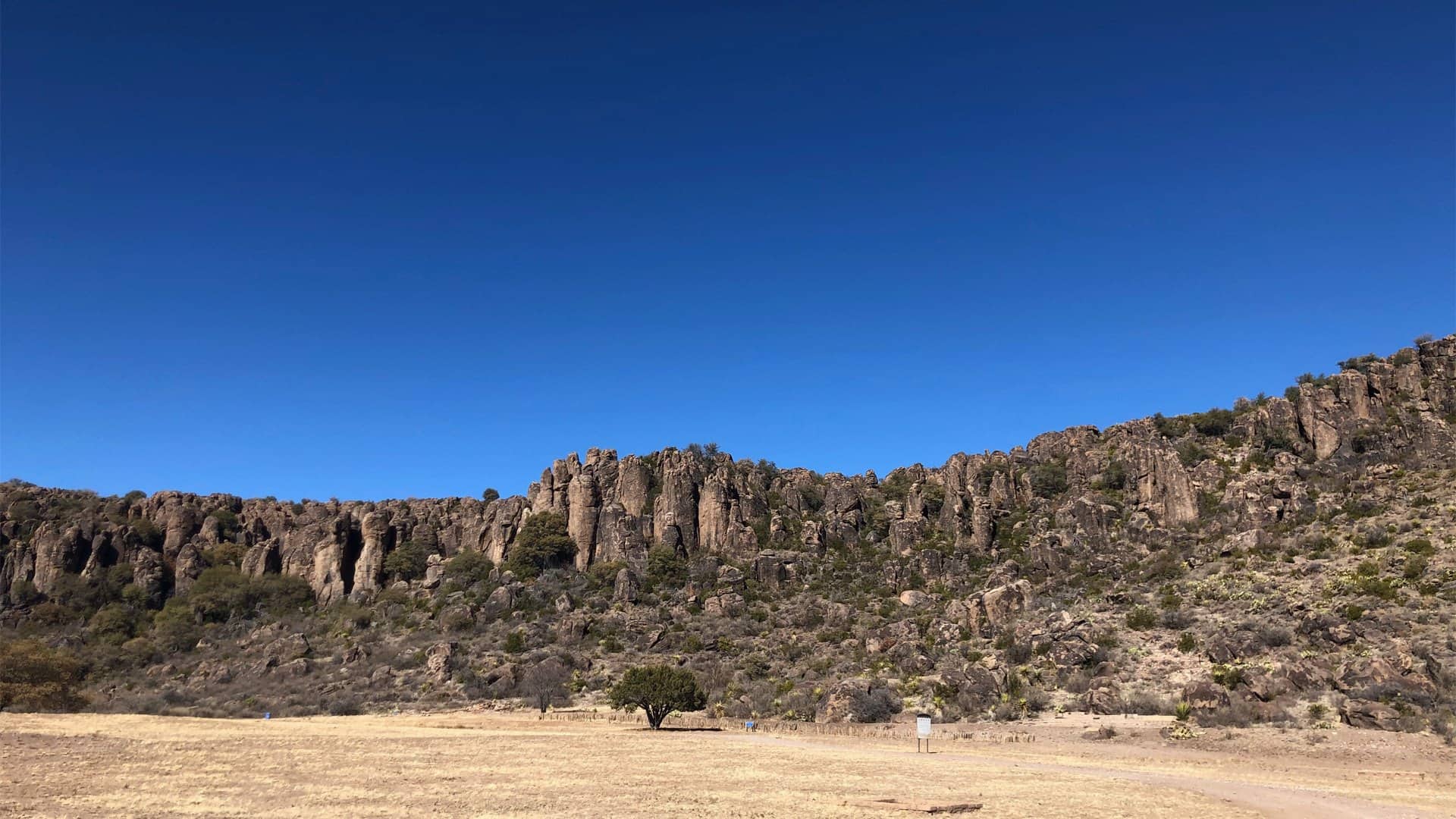 Rugged mountains near Marfa in far West Texas