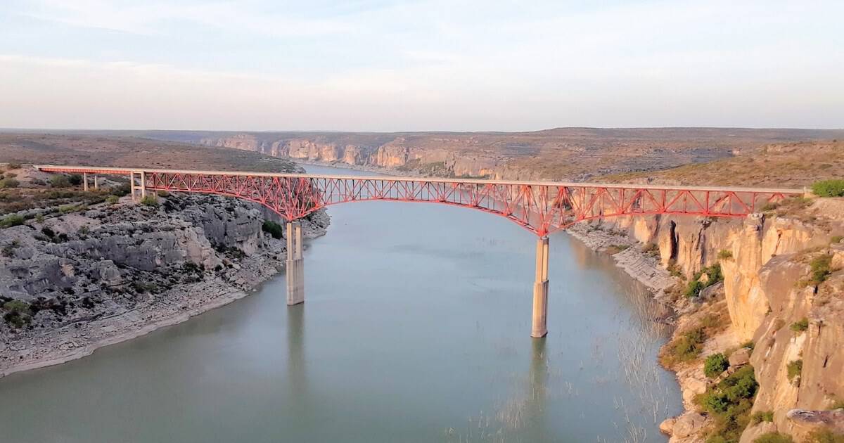 This Soaring West Texas Bridge Is the State’s Highest Highway Bridge, and the Canyon Views Are Jaw-Dropping