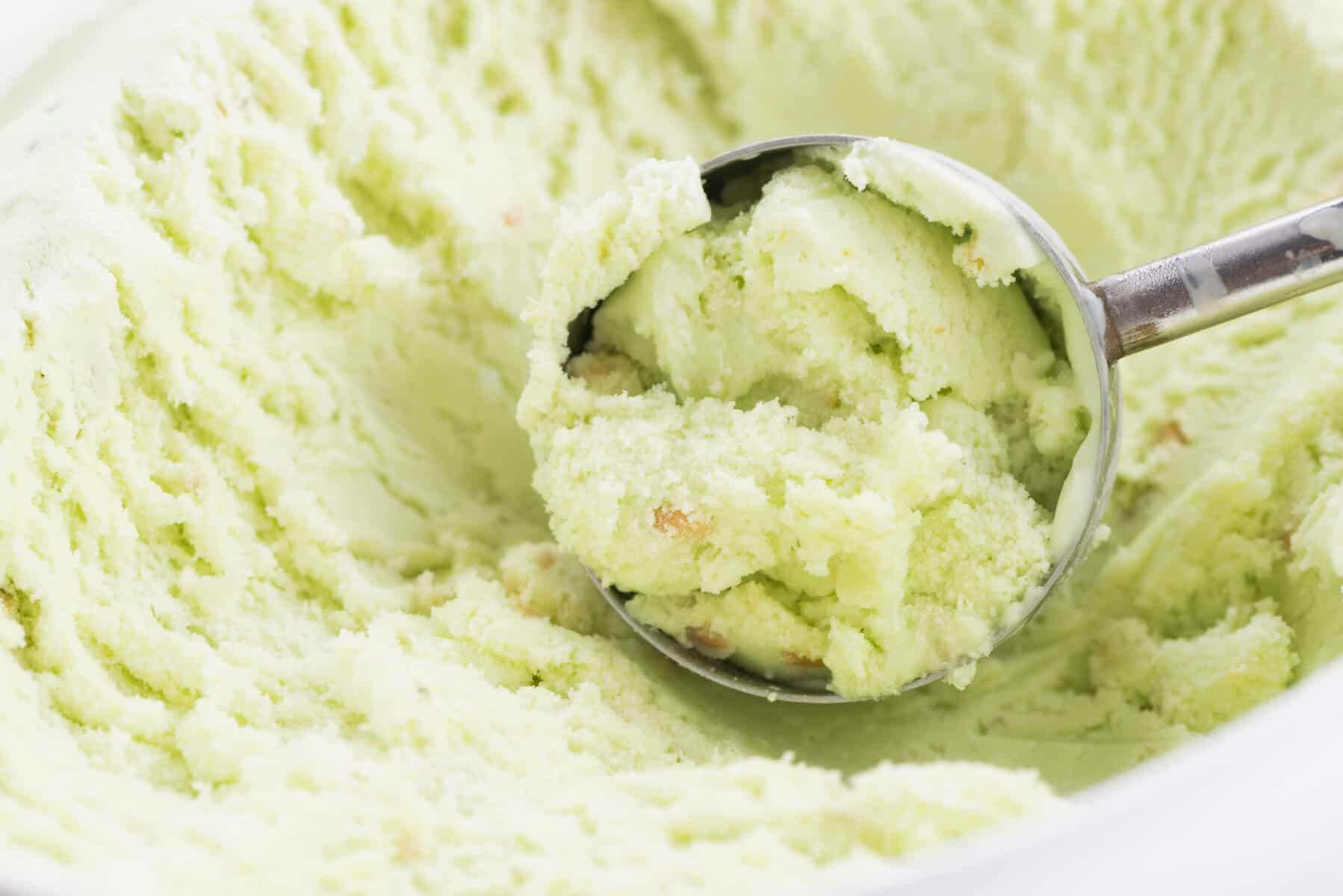 A scoop of house-made ice cream at Pullman Market