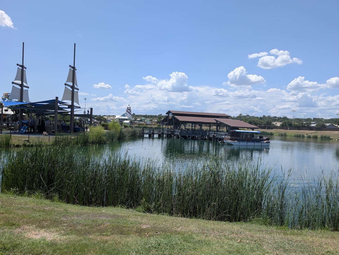 The accessible River Boat Adventure on the Morgan's Inspiration Island lake