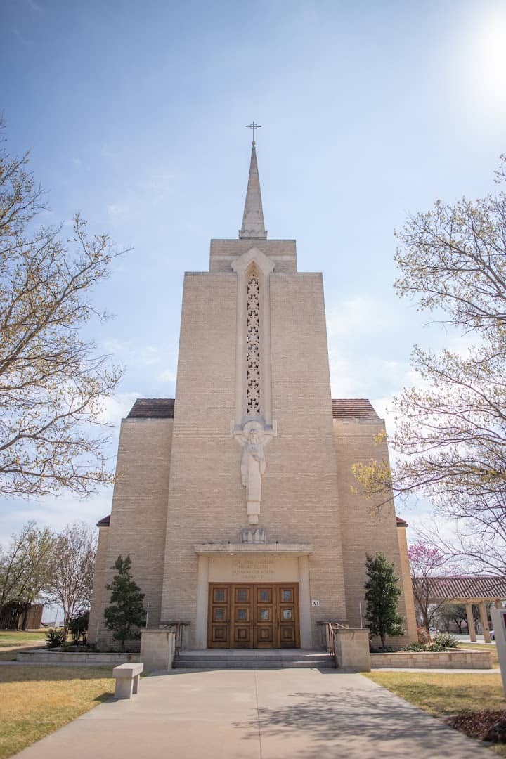 Sacred Heart Catholic Church in Muenster, Texas