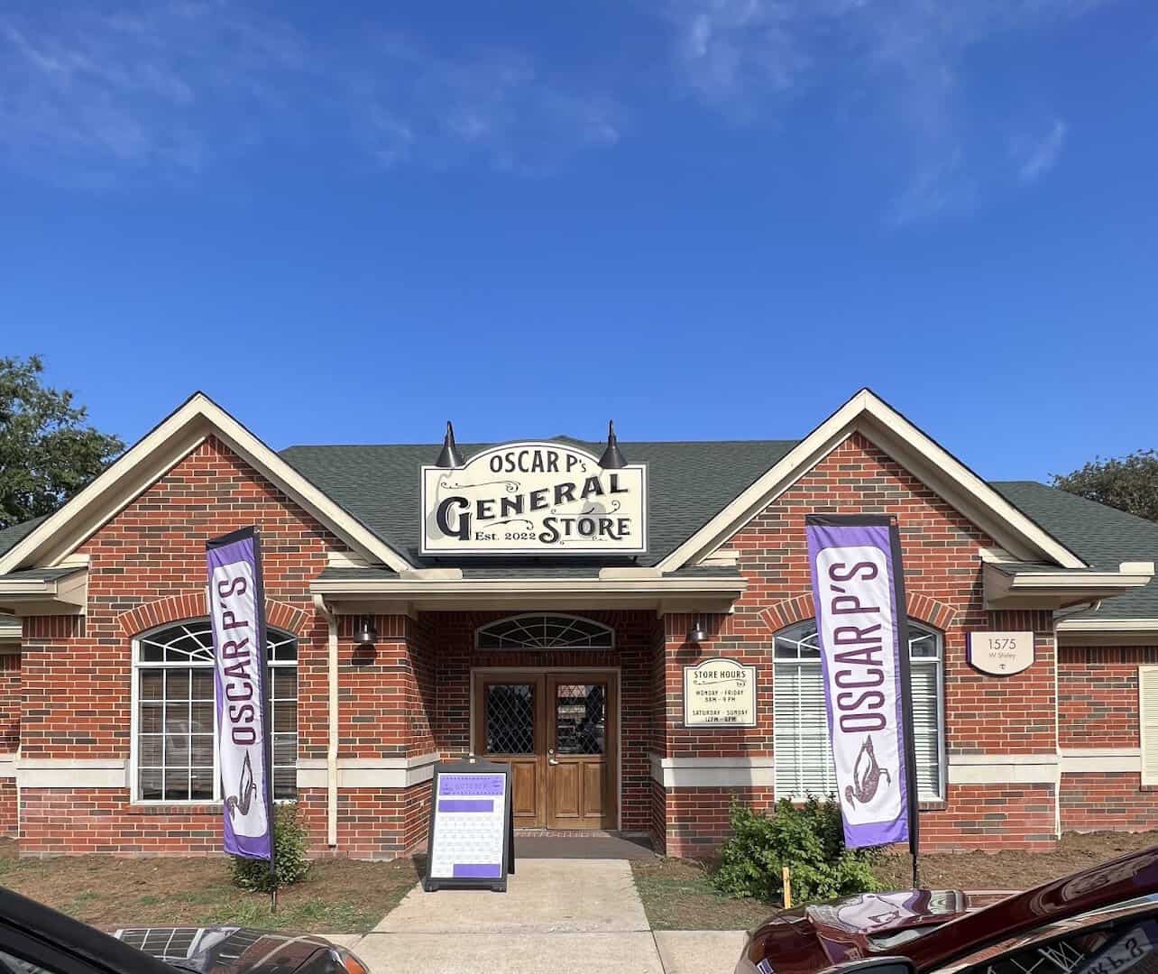 Historic general store on the downtown square in Stephenville, Texas