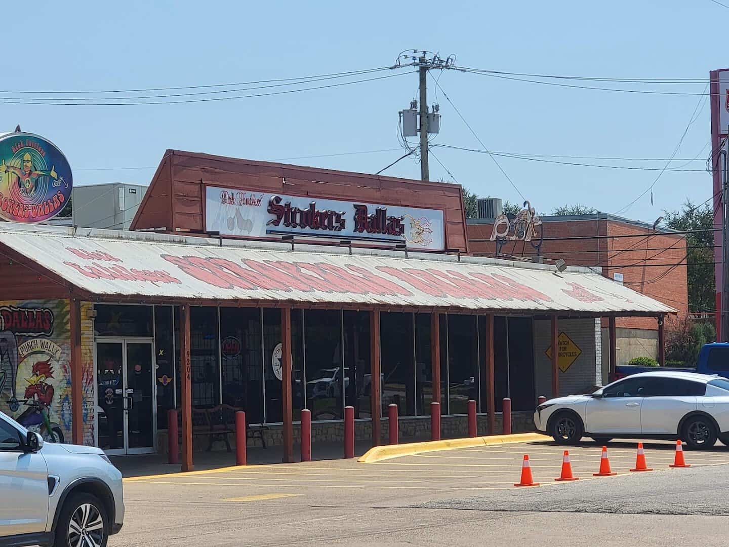 Strokers Dallas storefront on Harry Hines Boulevard in Dallas