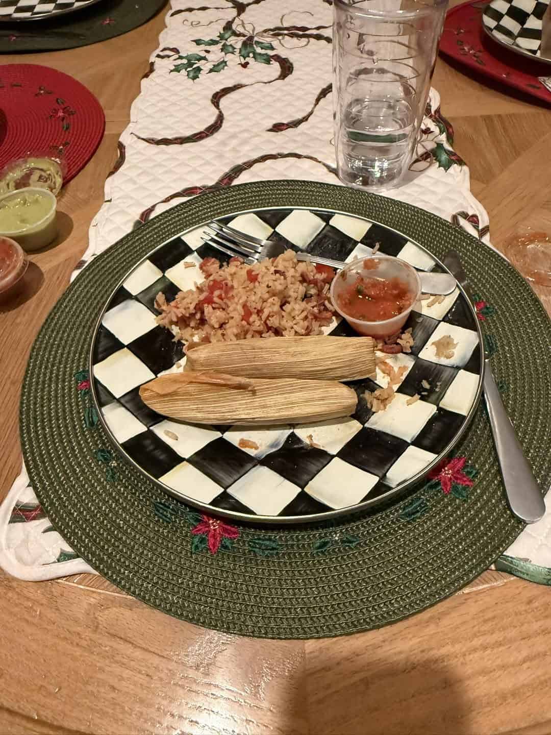 Tamales at Delia's Tamales in McAllen