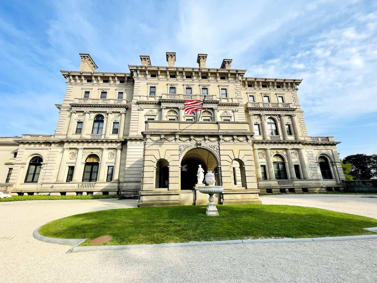 The Breakers Gilded Age mansion in Newport, Rhode Island