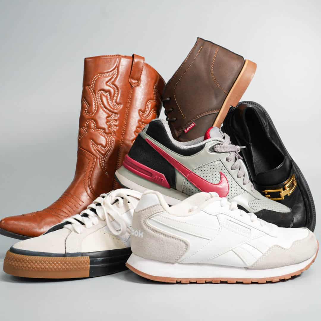Boots, sneakers and a wallet at Uptown Cheapskate Tyler