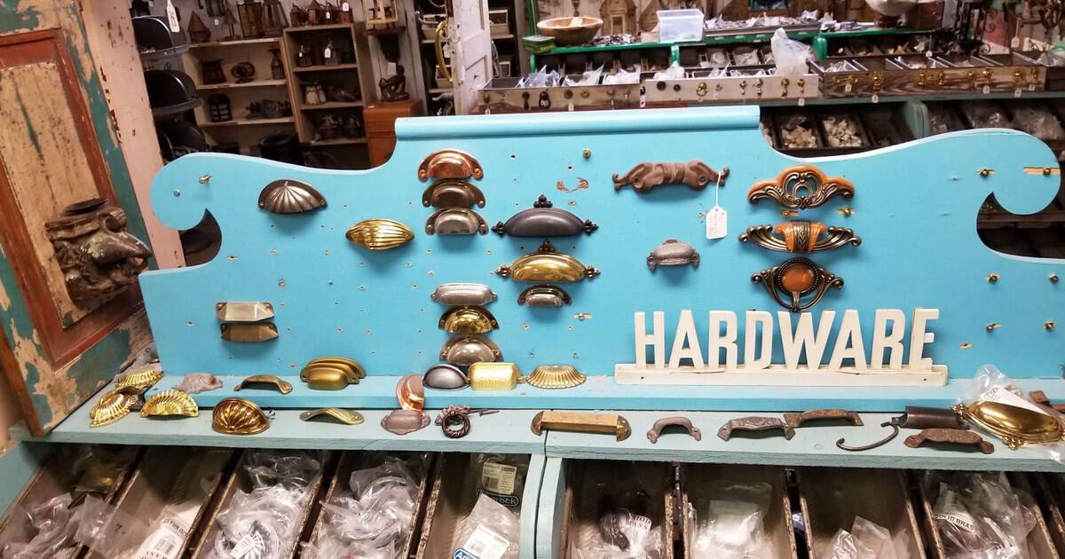 This Sprawling Texas Salvage Warehouse Is Filled With Vintage Signs, Doors, and Architectural Treasures