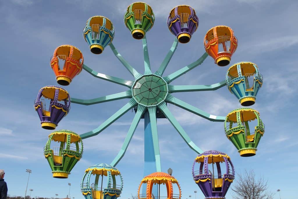 The Whirling Wonder Ferris wheel at Morgan's Wonderland in San Antonio