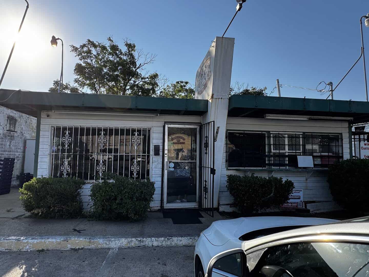 The historic Valentine Diner building that houses Wingfield's in Oak Cliff, Dallas