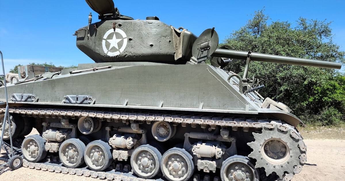 This Legendary Texas Ranch Lets You Drive a Real WWII Tank and Fire Live Rounds